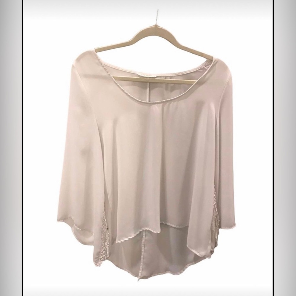 Haute Society White Fringe Top - Medium